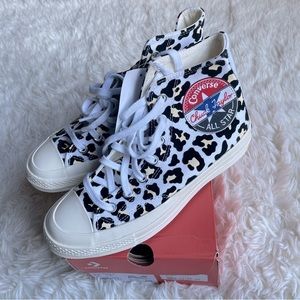 New Converse Chuck 70 Leopard High Top Shoes 7.5